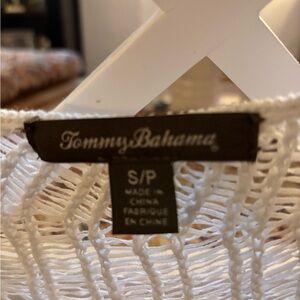 Tommy Bahama crocheted sweater